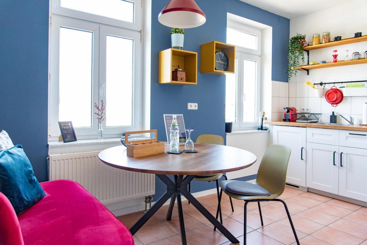 Industriecharme Apartment - Nespresso, Netflix, Wifi, Zentral, Messe Chemnitz Bagian luar foto